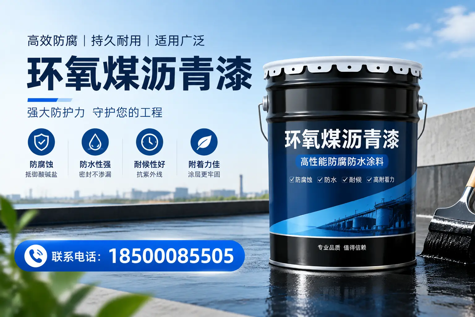 环氧煤沥青漆的施工方法详解,助力深圳企业高效完成项目